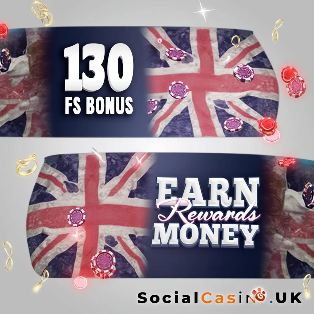 Social Casino UK bonus graphic