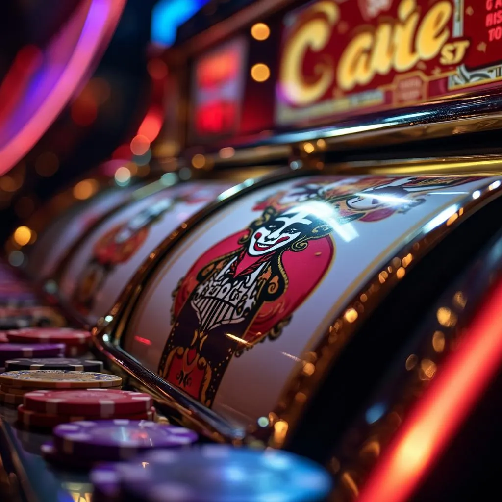 Joker Themed Slot Machine